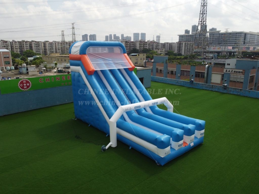 T8-521B Giant Dual Lane Inflatable Slide