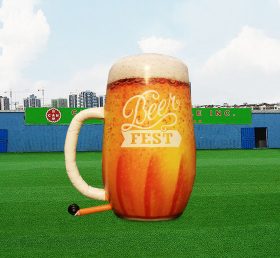 Modelo de cerveja inflável para evento de festa em bar S4-692