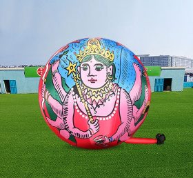 B3-107 balão inflável de impressão em cores