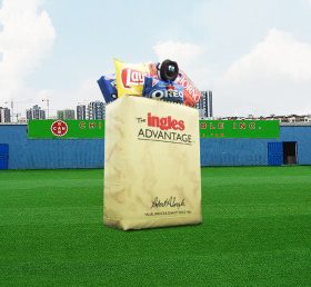 S4-719 Campanha publicitária ao ar livre de batatas fritas infláveis