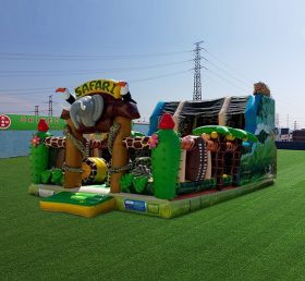 Funcity inflável da selva T6-1126