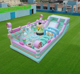 Parque inflável com tema de doces T6-1163