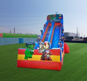 Toboágua Infaltable Marvel T8-4585 com piscina
