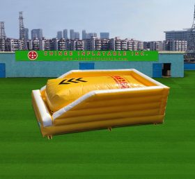 T11-4021 Trapézio saltitante inflável blob almofada de ar para parque de trampolim