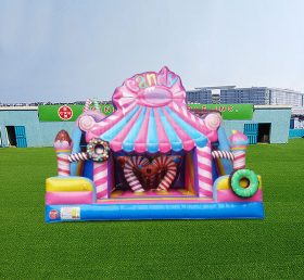 Combinação inflável da loja de doces T2-7012