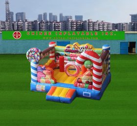 Casa pula-pula da loja de doces T2-7013