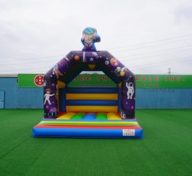 T2-3339F Casa de salto com tema espacial
