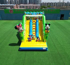 T8-6002 Escorregador Inflável com Tema Disney