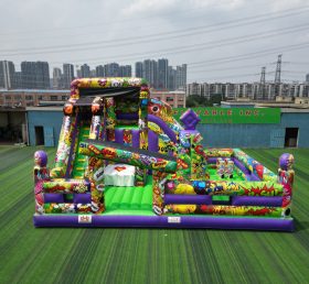 T6-848B Parque Inflável com Tema de Quadrinhos