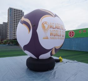 B4-37B Balão Inflável em Forma de Futebol
