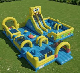 GF2-246 Parque Inflável Spongebob