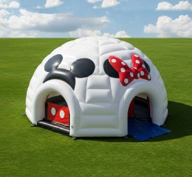 Tent1-4931 Cúpula Inflável Mickey Minnie