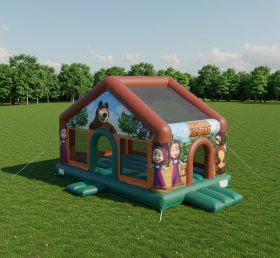 T2-8354 masha e o urso Pula-pula Inflável