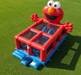 T2-8428 Pula-pula Inflável Tickle Me Elmo