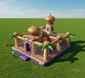 T2-8511 Castelos Infláveis Aladdin
