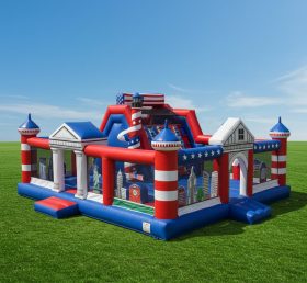 T2-8514 Castelos Insufláveis Estilo Americano