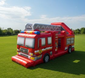 T2-8530 Combo Inflável Caminhão de Bombeiros