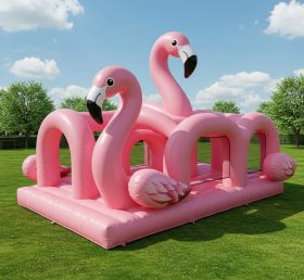 T2-8531 Pula-pula Inflável de Flamingo