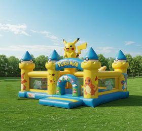 T2-8557 Castelos Infláveis Pokémon