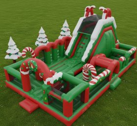 T6-6011 Cidade Divertida Inflável de Natal