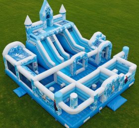 T6-6027 Cidade Divertida Inflável Frozen