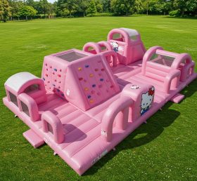 T6-6028 hello kitty Cidade Inflável