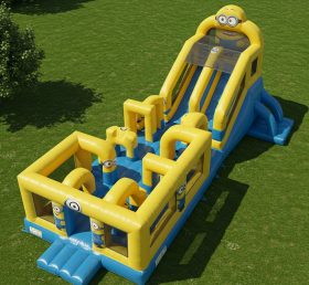 T6-6040 cidade inflável dos minions