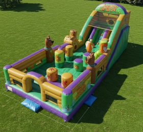 T6-6078 Scooby-Doo Cidade Inflável