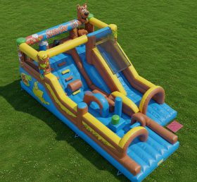 T6-6079 Scooby-Doo Cidade Divertida Inflável