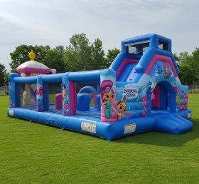 T6-6085 Shimmer & Shine Cidade Inflável
