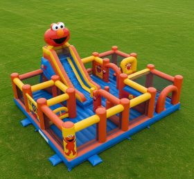 T6-6104 Cidade Divertida Inflável Tickle Me Elmo
