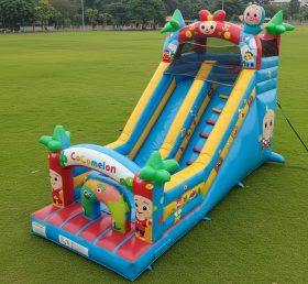 T8-8021 Escorregador Seco Inflável Cocomelon