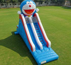 T8-8024 Escorregador Seco Inflável Doraemon