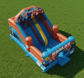 T8-8054 Escorregador Seco Inflável Roblox