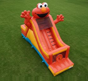 T8-8064 Escorrega Seco Inflável Tickle Me Elmo