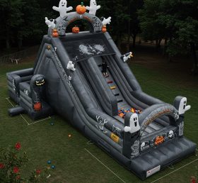 T8-8084 Escorrega Seco Inflável de Halloween