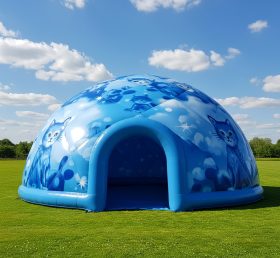 Tent1-4818 Cúpula Inflável Gato Azul