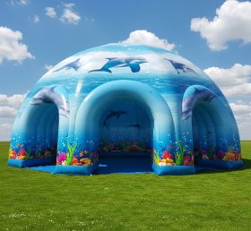 Tent1-4837 Domo Inflável Golfinho