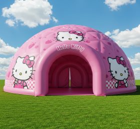 Tent1-4849 Domo Inflável Hello Kitty