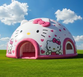 Tent1-4850 Cúpula Inflável Hello Kitty