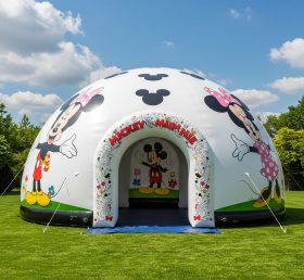 Tent1-4859 Mickey & Minnie Domo Inflável