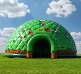 Tent1-4862 Cúpula Inflável Minecraft
