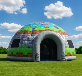 Tent1-4863 Cúpula Inflável Minecraft