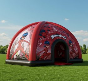Tent1-4866 Cúpula Inflável Miraculous Ladybug