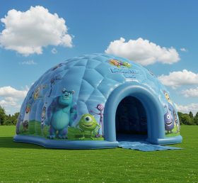 Tent1-4868 Cúpula Inflável Monstros S.A.
