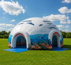 Tent1-4888 Domo Inflável Tubarão