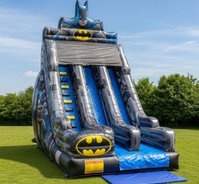 T8-8107 Escorregador Seco Inflável com Tema Batman
