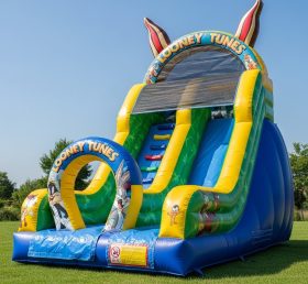 T8-8204 Escorregador Seco Inflável com Tema Looney Tunes
