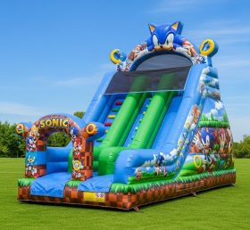 T8-8300 Escorregador Seco Inflável com Tema Sonic