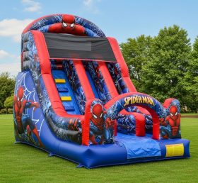 T8-8309 Escorregador Seco Inflável com Tema do Homem-Aranha